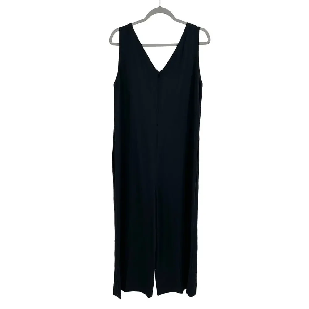 Everlane The Ultimate Jumpsuit in black Size 12 NWOT